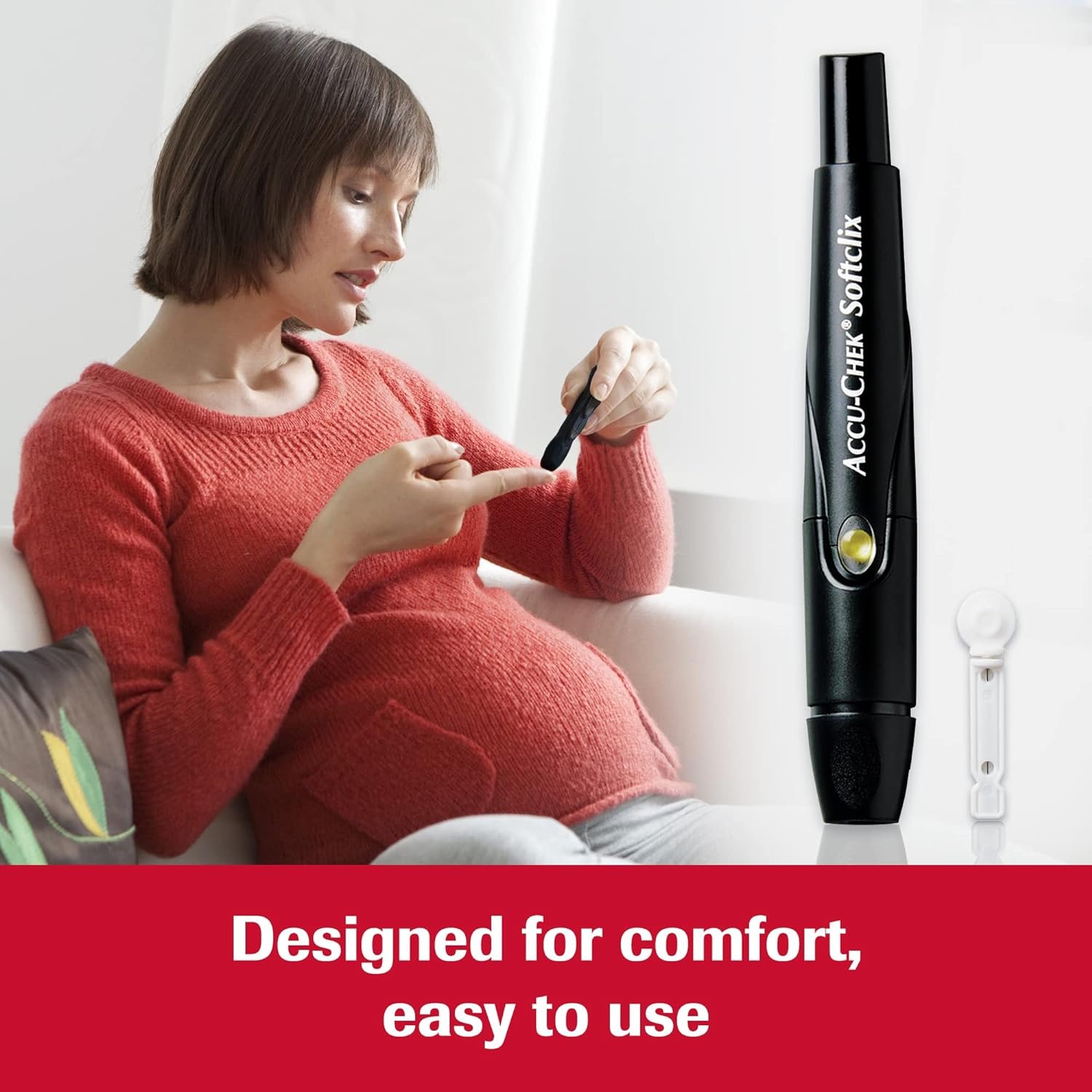 Accu-Chek Softclix Diabetes Lancing Device and 110 Softclix Lancets for Diabetic Blood Glucose Testing (Packaging May Vary)