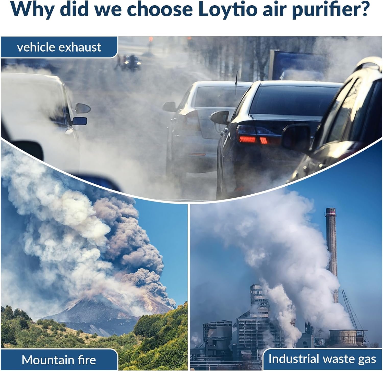 2 Pack Air Purifiers for Home Bedroom, H13 True HEPA Filter for Home large Room, Air Filter with Sleep Model, 24db Filtration System,Black