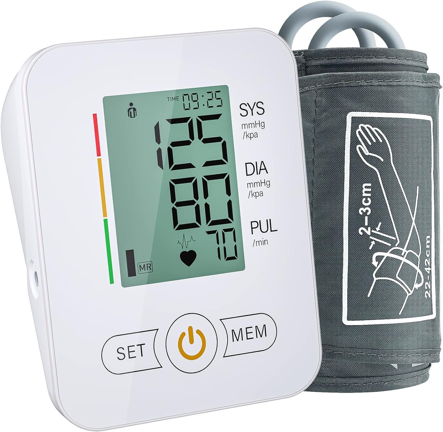 Blood Pressure Monitor,maguja Blood Pressure Machine,BP Monitor Automatic Upper Arm Cuff Digital with 8.7-17inches Adjustable Blood Pressure Cuff for Home Use