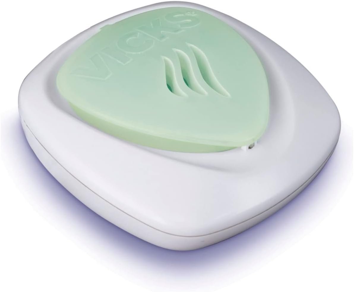 Vicks Waterless Menthol Vaporizer for Adults, 5 Pads